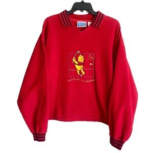Vintage Disney Winnie The Pooh 100 Acre Woods Golf Sweatshirt